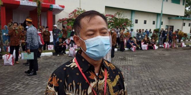 
					Agus Sudrajat, Kepala BPN Tarakan, Usai Menghadiri Penyerahan Sertifikat Tambak dan PTSL oleh Presiden Jokowi. Foto: fokusborneo.com