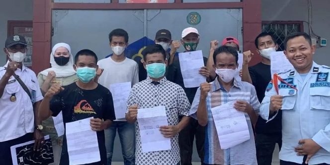 
					9 Warga Binaan Lapas Kelas IIA Tarakan Menerima Surat Bebas. Foto: IST 