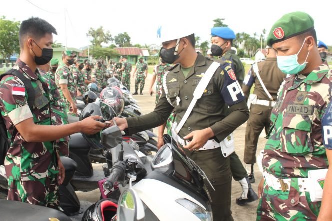 
					Tekan Pelanggaran Disiplin, Korem 092/Maharajalila Gelar Operasi Gaktib