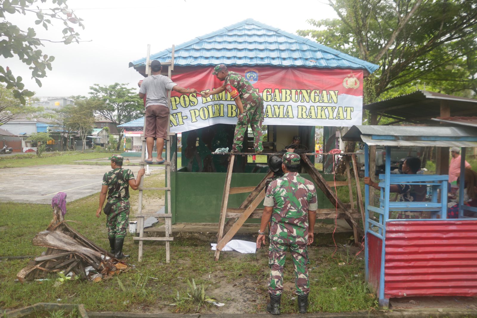 Fokus Borneo - Bersama Warga, Koramil 0907/04 Tarakan Utara ...