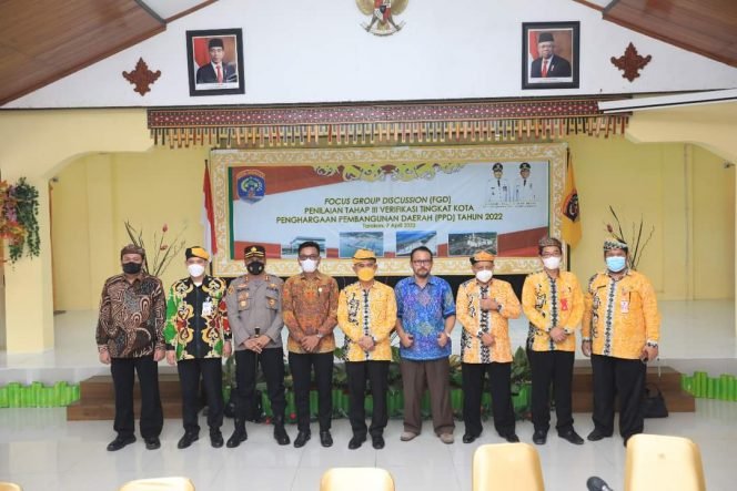 
					Walikota Tarakan Hadiri FGD Penilaian Penghargaan Pembangunan Daerah