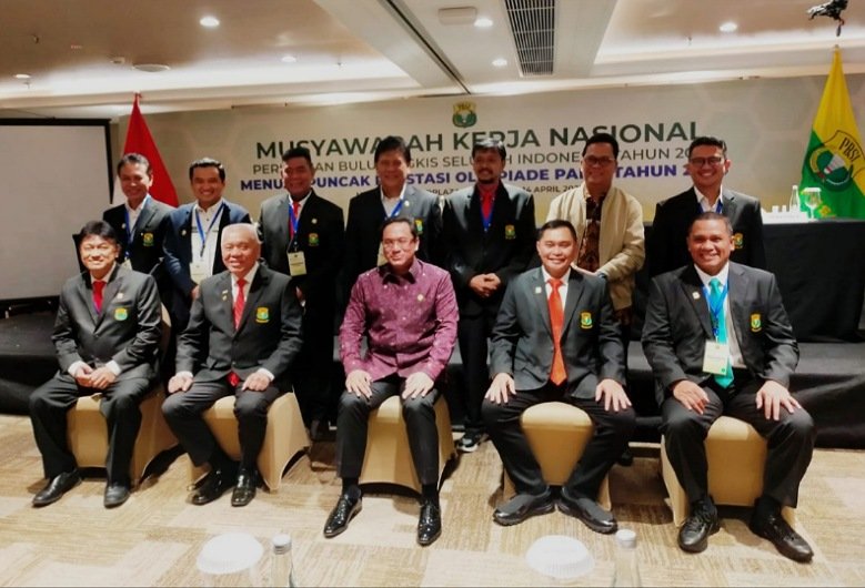 Hadiri Mukernas PBSI, Hasan Basri Tekankan Pentingnya Pembinaan Prestasi