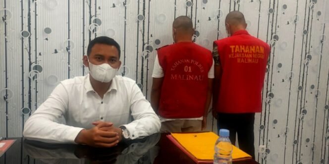
					Kasat Reskrim Polres Malinau Iptu Wisnu Bramantio Gelar Press Release Pengungkapan Kasus Uang Palsu. Foto : IST 