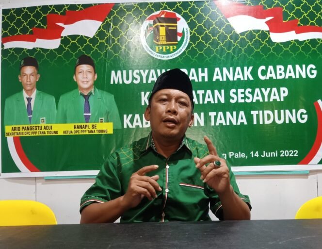 
					Ketua DPC PPP Kabupaten Tana Tidung, Hanafi