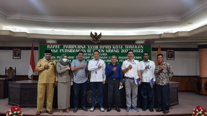 
					Rdp Komisi 1 DPRD Kota Tarakan bersama dengan PT. Pelindo Cabang Tarakan. Foto : Fokusborneo.com 