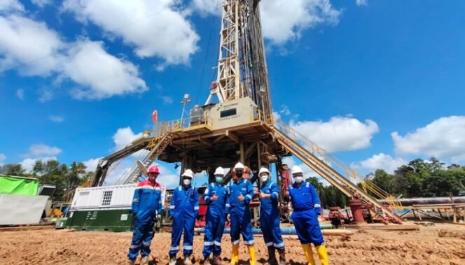 
					Tajak Sumur di Lapangan South Sembakung Oleh JOB Pertamina - Medco E&P Simenggaris. Foto: IST 