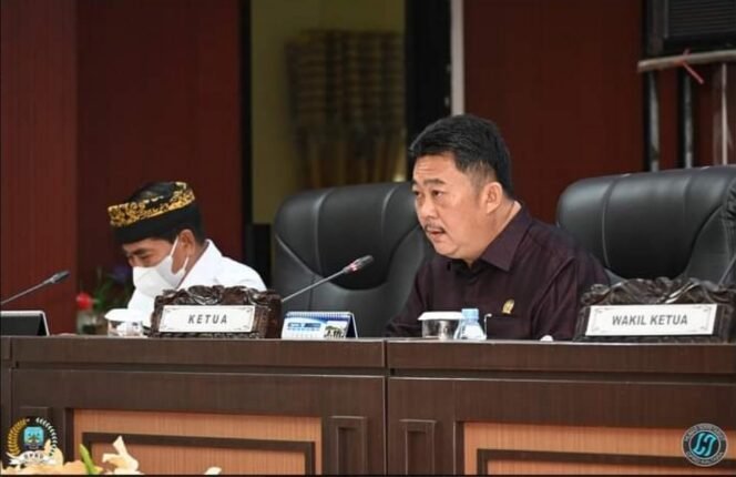 
					Ketua DPRD Provinsi Kaltara Albertus Stefanus Marianus. Foto : Humas Setwan