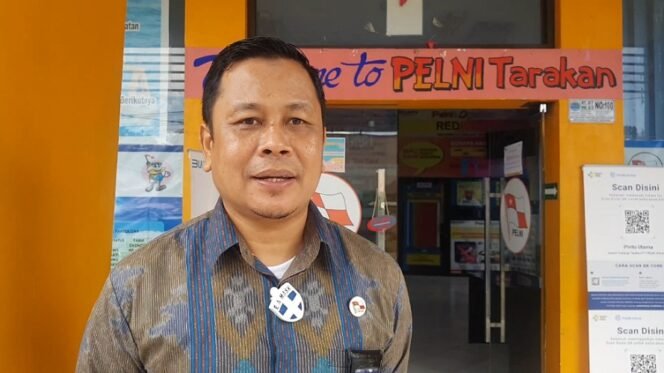 
					Kepala Cabang PT. Pelni Kota Tarakan Asmar Joni. Foto : Fokusborneo.com