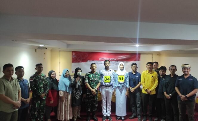 
					Yaffa Irwaila Farza, pelajar SMA Terpadu Kabupaten Tana Tidung menjadi Perwakilan untuk menjadi Pasukan Pengibar Bendera Pusaka (Paskibra) di Istana.