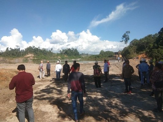 Ketua DPRD Kaltara Albert Pimpin Inspeksi Sungai Malinau