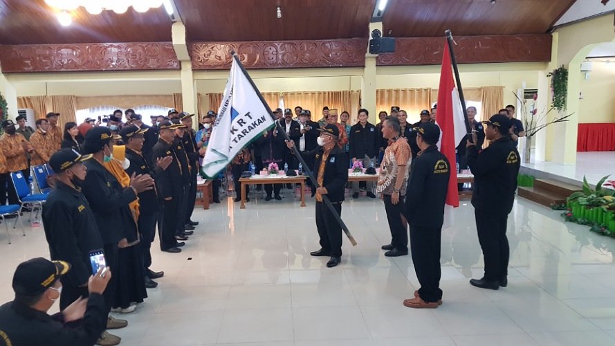 Dilantik Jadi Ketua FKKRT Tarakan 4 Periode, Ini Program Rusli Jabba