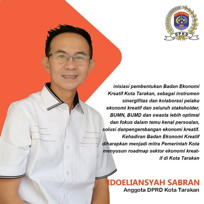 
					Anggota Komisi 2 DPRD Kota Tarakan Idoeliansyah Sabran. Foto : Ist 