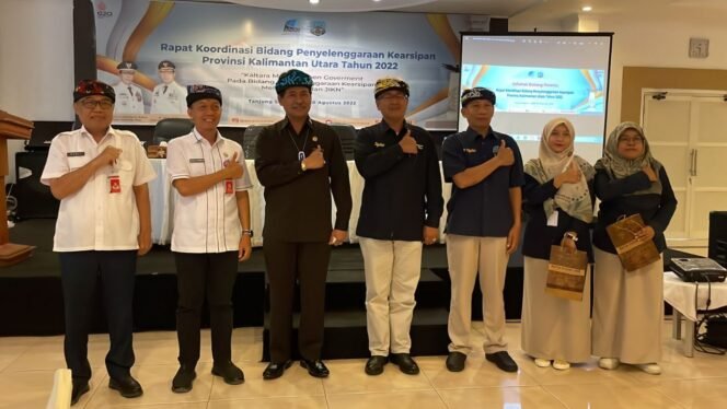 
					INFORMASI KEARSIPAN : Dinas Perpustakaan dan Kearsipan (DPK) Kaltara menggelar Rakor Penyelenggaraan Bidang Kearsipan Provinsi Kalimantan Utara, di Hotel Crown belum lama ini. Foto : Dkisp Kaltara 


