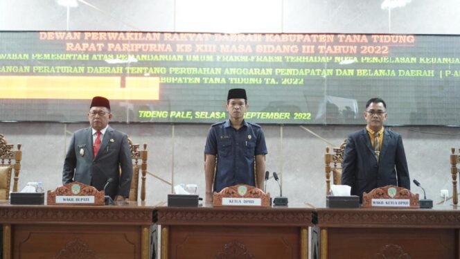 
					DPRD KTT Gelar Rapat Paripurna Raperda P-APBD TA 2022