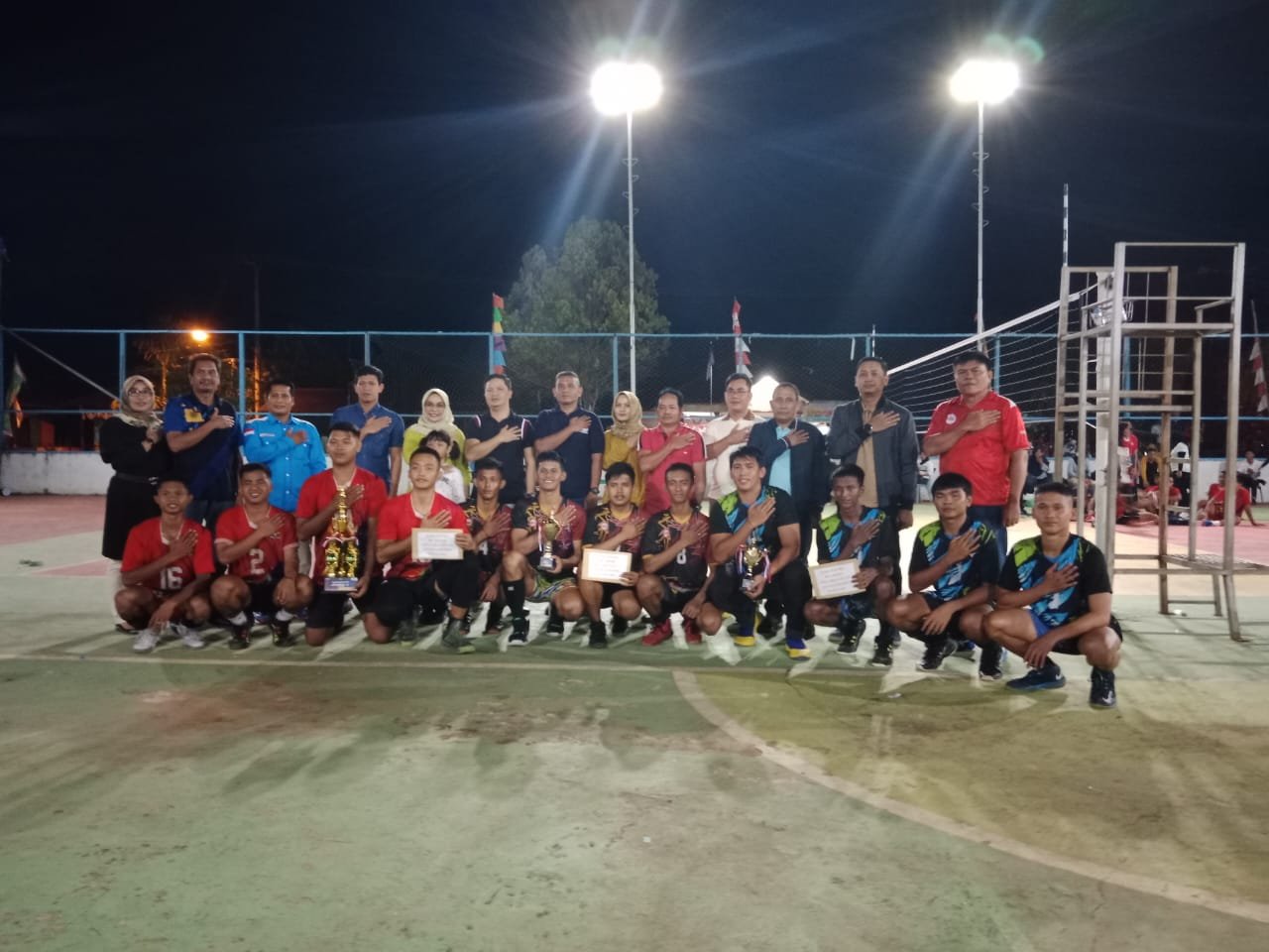 Ibrahim Ali Apresiasi Upun Taka Cup 2022 Kejuaraan Bola Volly Antar Club Junior U-19 se-Kaltara
