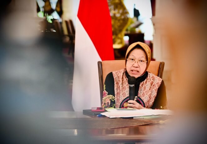 
					Menteri Sosial (Mensos) Tri Rismaharini.Foto: Laily Rachev - Biro Pers Sekretariat Presiden