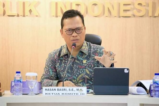 
					Ketua Komite 3 DPD RI Hasan Basri. Foto : Ist 