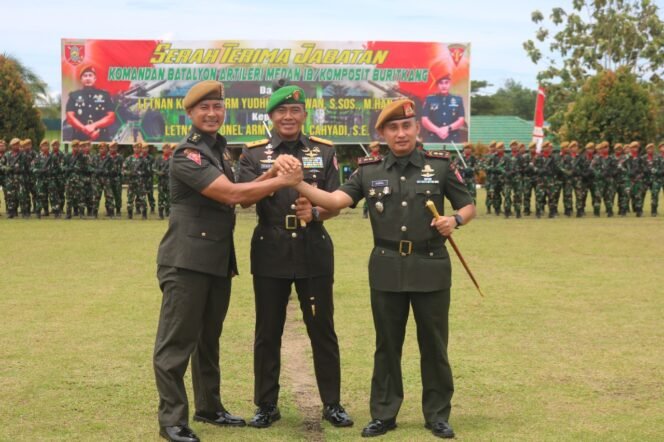 
					Yonarmed 18/Komposit/Buritkang Berganti Komandan, Mayor ARM Khoirul Cahyadi Jahat Danyon