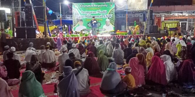 
					Peringatan Maulid Nabi Muhammad SAW 1444 H Warga Sebengkok Tiram, Kota Tarakan. Foto: fokusborneo.com 
