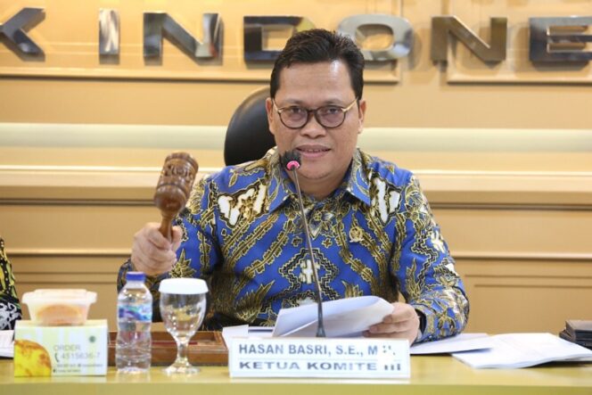 
					Ketua Komite 3 DPD RI Hasan Basri. Foto : Ist 