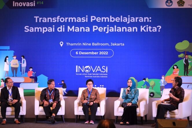 
					 Ketua PKK Kabupaten Tana Tidung Vamelia Ibrahim Temu Inovasi Ke-14 dengan Tema â€œTransformasi Pembelajaran Sampai di Mana Perjalanan Kitaâ€, Jakarta (6/12/2022).


