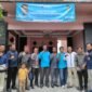 Pengurus DPD Partai Gelora Nunukan Bersama Komisioner KPU dan Bawaslu Foto Bersama Usai Verfak Beberapa Waktu Lalu. Foto: IST