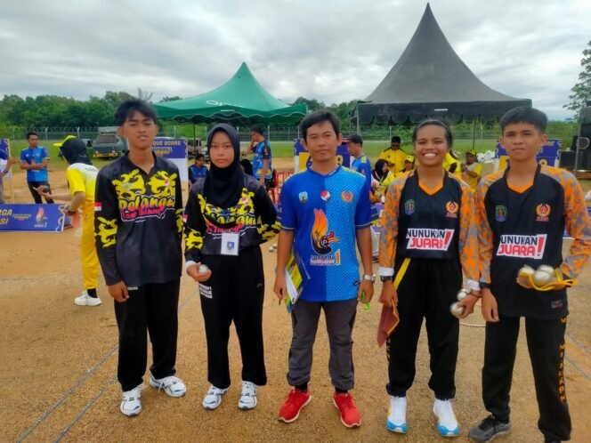 
					MENDALI: Cabor Pentaque Tana Tidung memperoleh 2 Mendali Emas untuk Kelas Doble Mix dan Shooting Women dan 1 Mendali Perunggu di Kelas Shooting Men di Porprov I Kaltara.