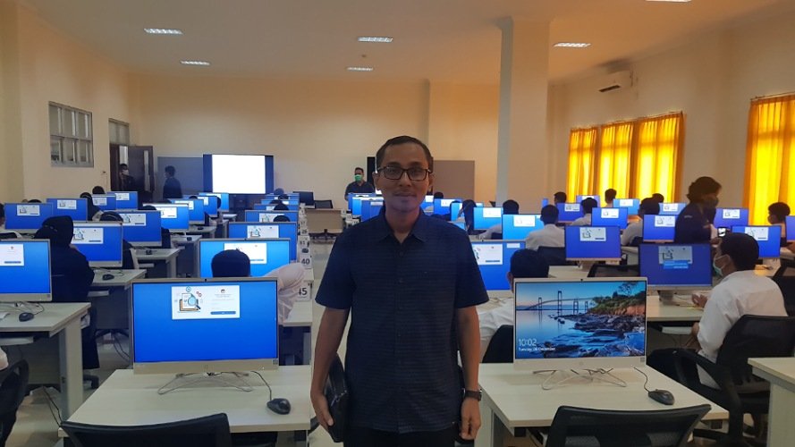 Tinjau Tes CAT Calon Anggota PPK di Tarakan, KPU Kaltara Berharap Seleksi Berjalan Lancar