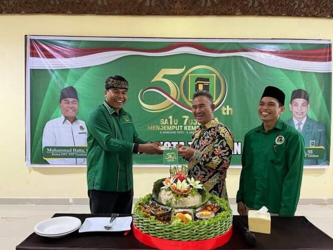 
					Walikota Tarakan Hadiri Perayaan HUT ke-50 Partai Persatuan Pembangunan