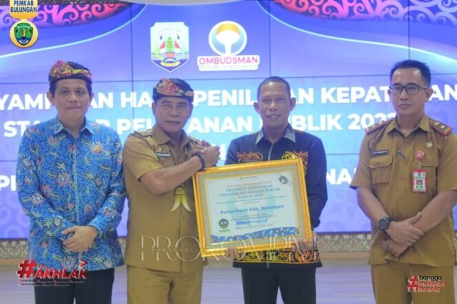 
					Puskesmas Tanjung Selor Raih Penghargaan Tertinggi Ombudsman