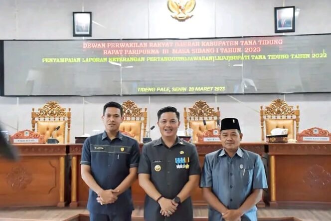 
					DPRD Tana Tidung gelar paripurna penyerahan LKPJ TA 2022, Senin (20/3).