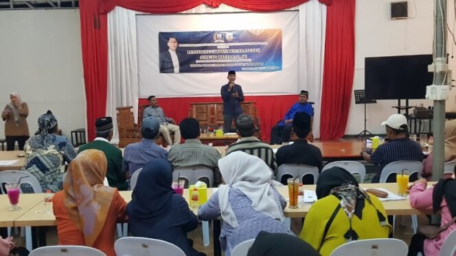 
					Anggota DPRD Provinsi Kaltara Supa'ad Hadianto sosialisasikan Raperda tentang Penyelenggara Keolahragaan. Foto : Fokusborneo.com 