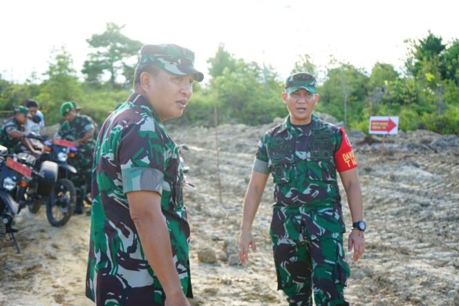 
					Tim Wasev tinjau lokasi TMMD ke 116 di Tarakan, Senin(15/5).