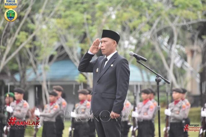
					Bupati Kabupaten Bulungan Syarwani Pimpin Upacara Peringatan Hari Lahir Pancasila 2023 