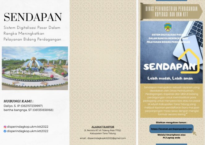 
					Inovasi SENDAPAN Pemda Tana Tidung Permudah Layanan Pedagang Pasar