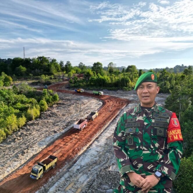 
					Dansatgas TMMD Kodim 0907/Tarakan, Letkol Inf Reza Fajar Lesmana 
