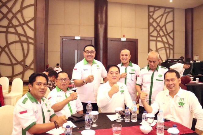 
					Wakil Bupati Tana Tidung, Hendrik menghadiri perayaan HUT ke 50 HKTI
