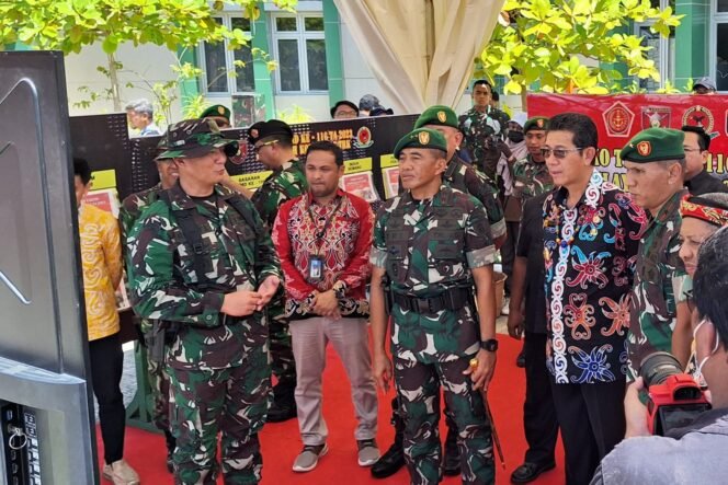 
					Wakil Gubenur Kaltara, Yansen menghadiri kegiatan penutupan TMMD ke 116 