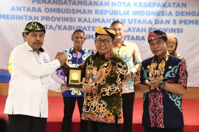 
					Tingkatkan Kualitas Layanan Publik, Wabup Hendrik Tandatangani Perjanjian Kerjasama dengan Ombudsman RI
