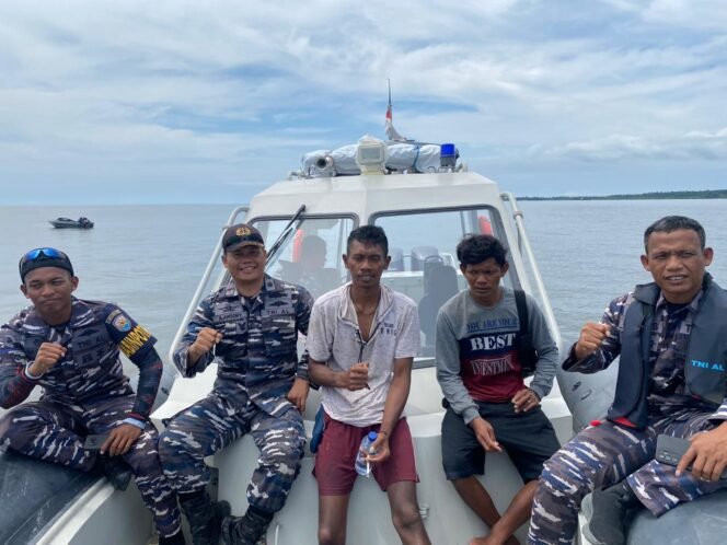 
					Kapal Dihantam Badai, 2 Nelayan Tarakan Selamat