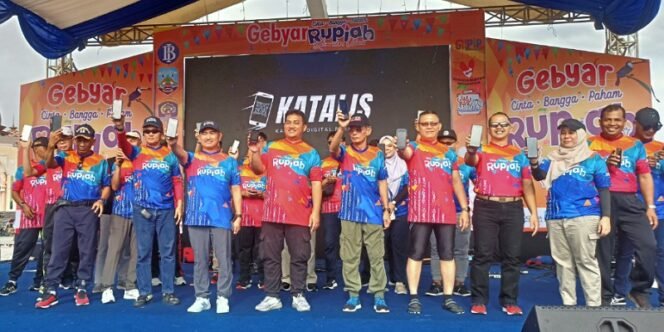 
					Launching Kaltara Digital Pakai QRIS (Katalis) oleh KPwBI Kaltara. Foto: fokusborneo.com 