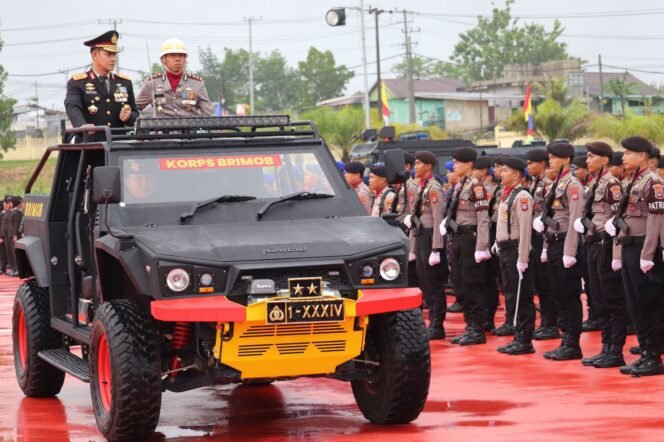 
					Polda Kaltara Melaksanakan Upacara Hari Bhayangkara ke-77