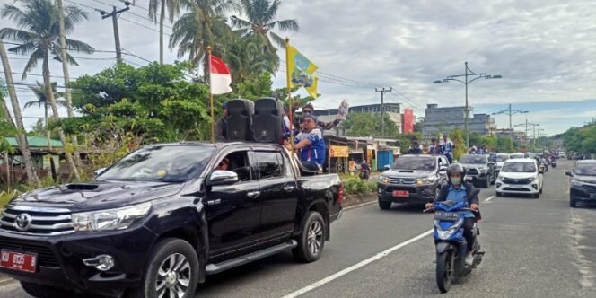 
					Harumkan Kaltara, Kormi Arak Keliling Medali dan Piala Hasil Fornas VII Jabar