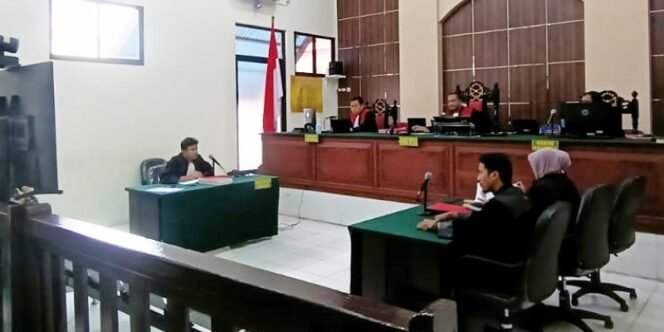 
					Sidang Kasus Pembunuhan Arya Gading Ramadhan di Pengadilan Negeri Tarakan. Foto: ist