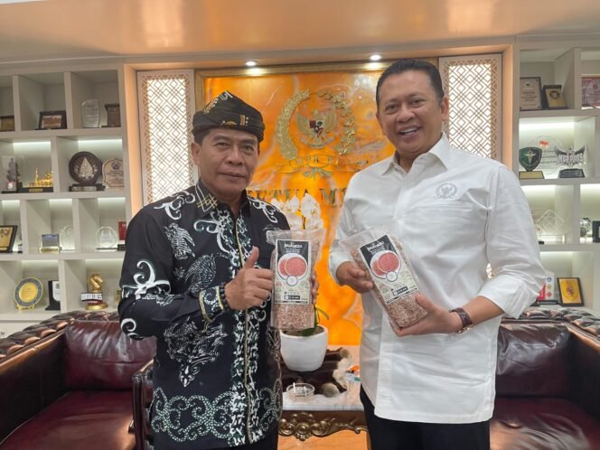 
					Perkenalkan Produk Lokal ke Tokoh Nasional