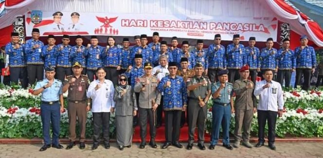 
					Ketua Komisi 1 DPRD Kaltara Ainun Farida Hadiri Upacara Hari Kesaktian Pancasila