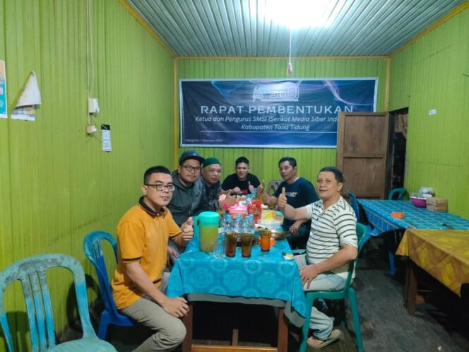 
					Rapat perdana koordinasi pembentukan pengurus inti SMSI Kabupten Tana Tidung  