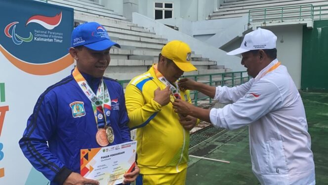
					Hingga hari ke empat, Atlet paralympic Kota Balikpapan mengoleksi 106 medali emas, 72 perak dan 38 perunggu pada Pekan Paralympic Provinsi Kaltim 2023 yang berlangsung di Kota Balikpapan 15-20 November 2023.
