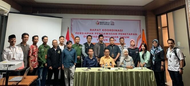 
					Bawaslu Kota Tarakan gelar rakor persiapan pengawasan penetapan DCT. Foto : Ist 