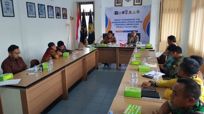 
					Rapat koordinasi Tim PORA Tarakan menjelang pemilu 2024. Foto : Fokusborneo.com 
